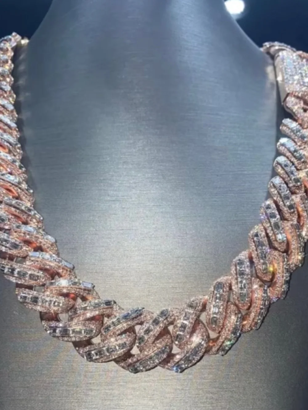 Rose Gold baguette